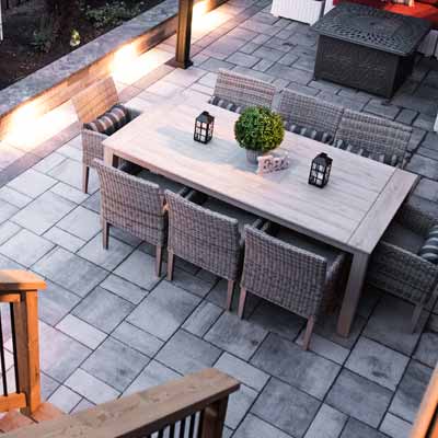 Backyard Interlock Patios & Pool Decks