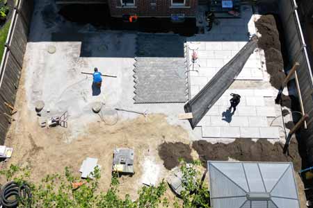 Backyard Landscaping Before Image