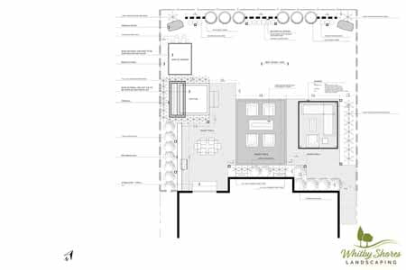 Backyard Landscaping Design Rendering