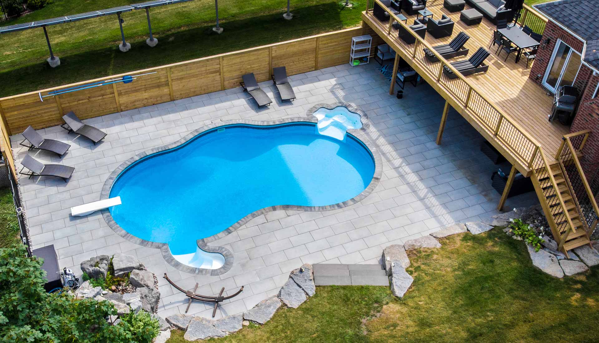 Resort Style Backyard Landscaping Featured Image