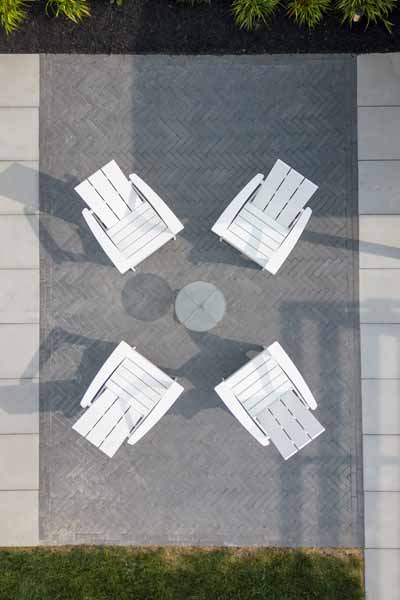 Backyard Patio with Pergolas, Cabanas, Stone Steps, Privacy Fences & more in Oshawa, Ontario.