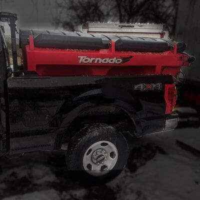 Commercial Property Winter Salting Whitby Durham Region