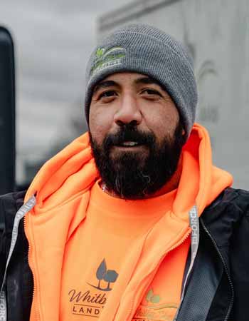 Derrick: Whitby Shores Landscaping Construction Site Manager