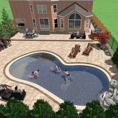 Design Packages: 3D Colour Landscape Design Rendering