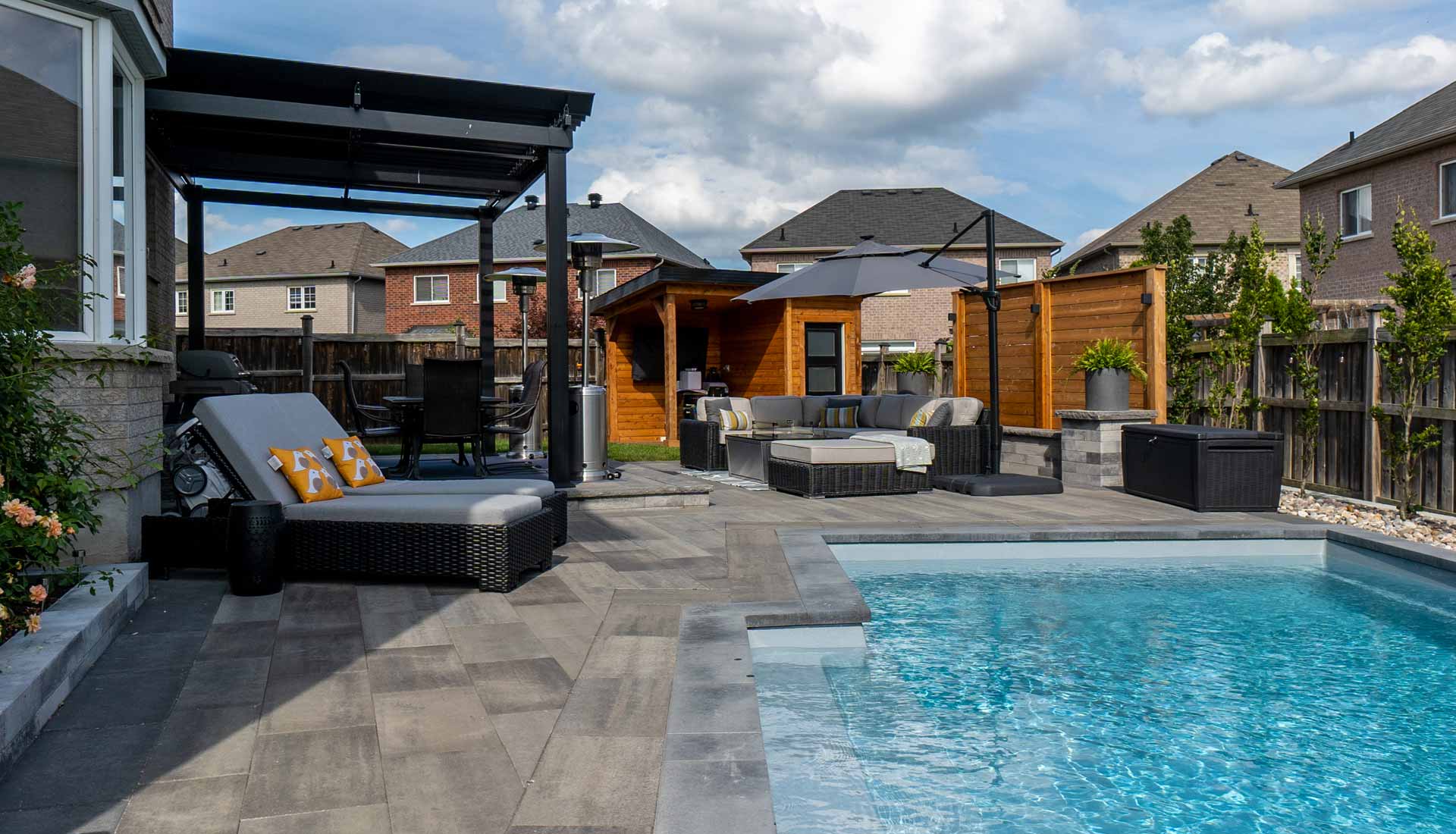 Modern Backyard Oasis Retreat Featured Image