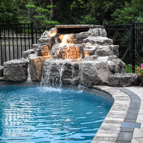 Resort Style Backyard Landscaping Companies Whitby Durham Region