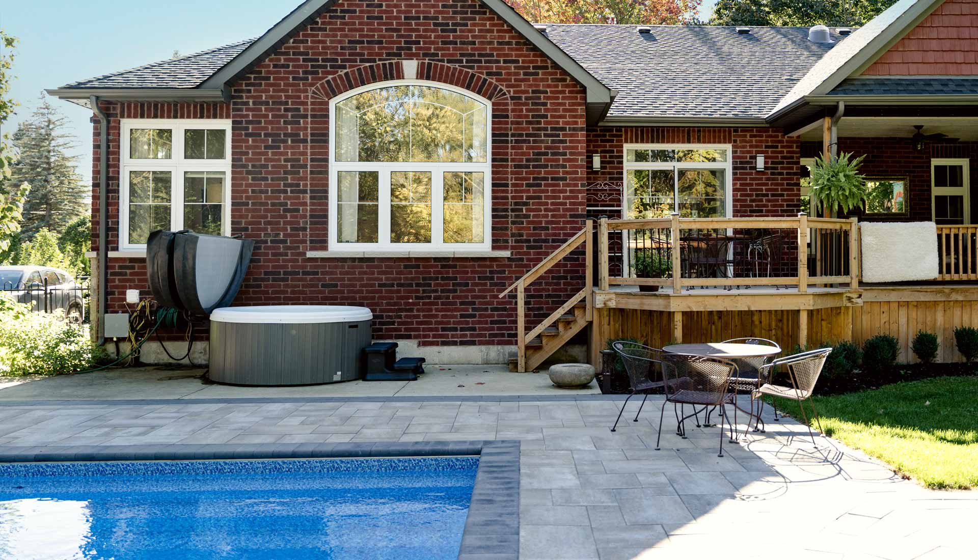 Scarborough Pool & Interlocking Patio Design & Installation